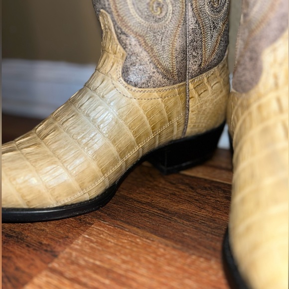 Authentic Caiman tail boots - Picture 5 of 7